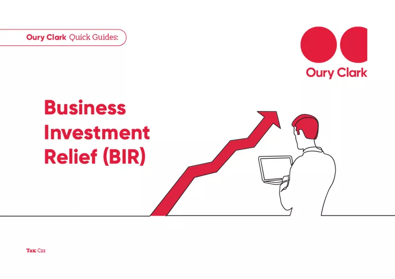 Business Investment Relief (BIR)
