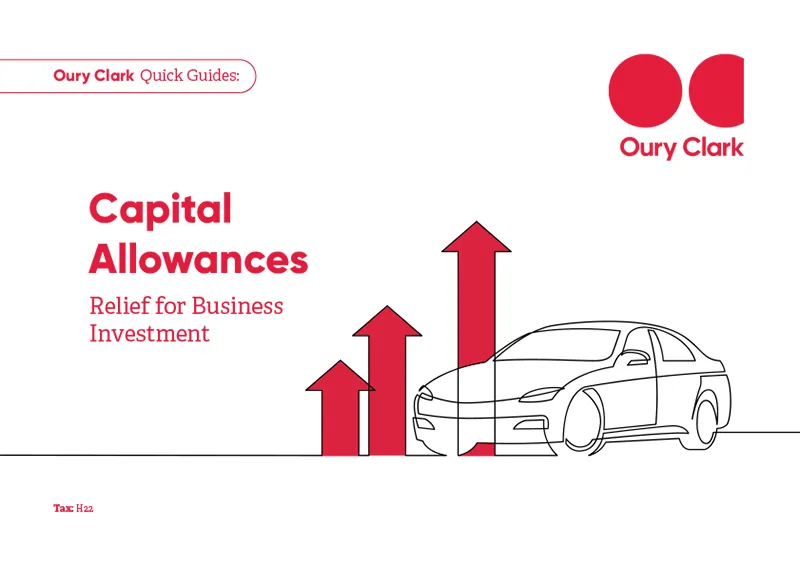 Capital Allowances – Relief for Business Investment