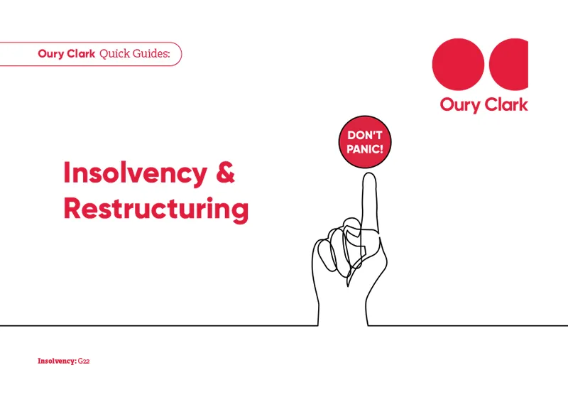 Insolvency & Restructuring