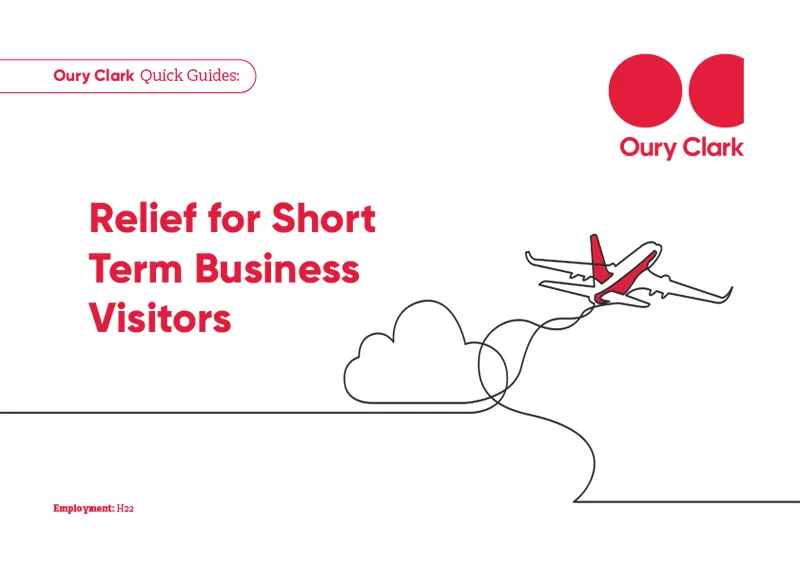 Relief for Short Term Business Visitors