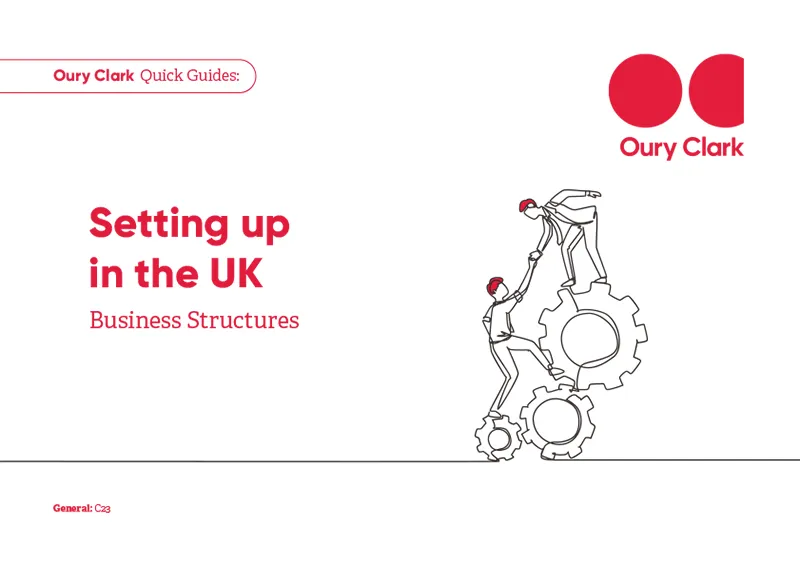 Setting up in the UK Business Structures