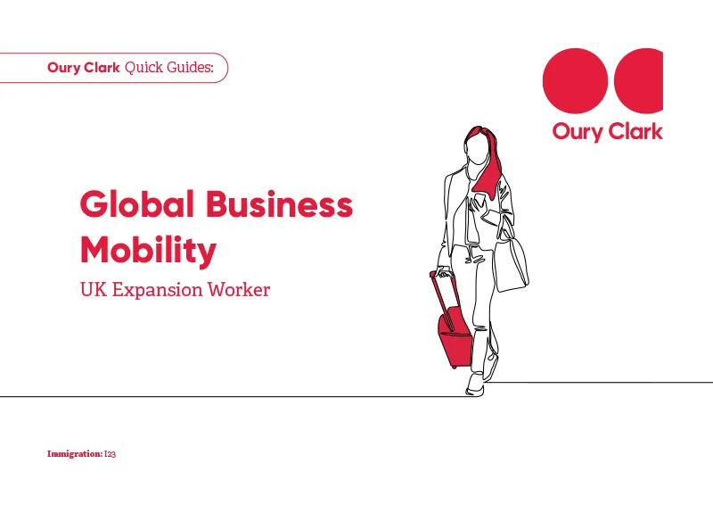 Global Business Mobility – UK Expansion Worker