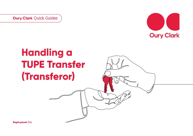 Handling a TUPE Transfer (Transferor)